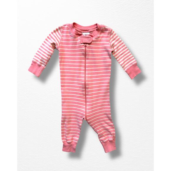 Hanna Andersson Organic Zip Sleeper, 6-9 Months - Picture 1 of 4